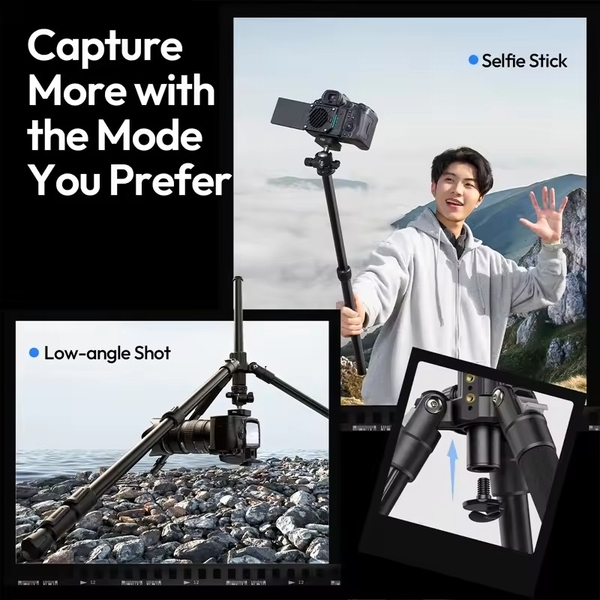 Chân máy Ulanzi TT53 Traveler Uka T093GBB1 khả năng tải 8KG chính hãng