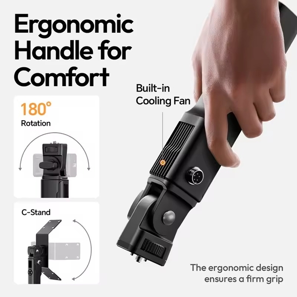 Đèn ống bơm hơi bi-color dải nhiệt màu 2700K-6500K công suất 136W Ulanzi AL120 chuyên dụng cho livestream chính hãng