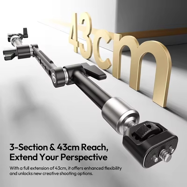 Ulanzi TA10 Magic Articulating Arm với lỗ vít 1/4