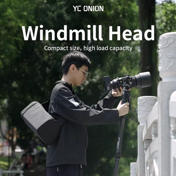YC Onion Windmill Panoramic Head High-Precision Counterbalance System MH38F