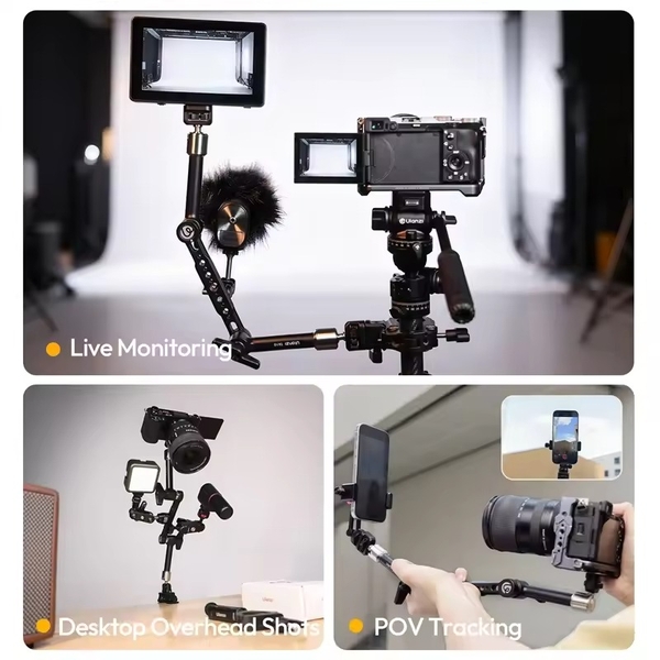 Ulanzi TA10 Magic Articulating Arm với lỗ vít 1/4