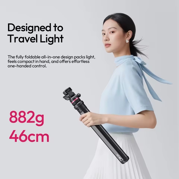 Ulanzi MT80 - Chân đèn, máy tự động mở Auto-Open xoay 360 độ tải 5kg chính hãng