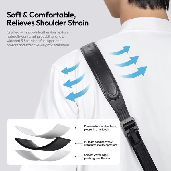 Ulanzi CSS1 U-Snap dây đeo gắn máy ảnh Quick Release tháo lắp nhanh tải trọng 60kg Shoulder Camera Strap Portable