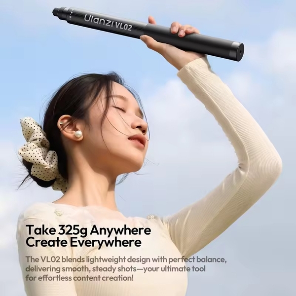 Ulanzi VL02 2,7m Gậy tự sướng bằng sợi carbon cho Gopro Insta 360 DJI và Điện thoại chính hãng