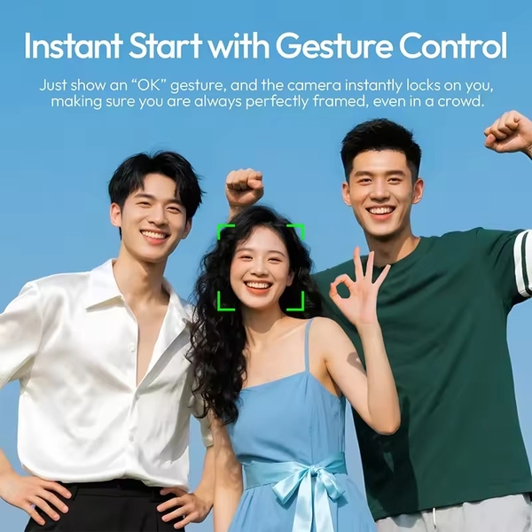 Gậy selfie Ulanzi TT23M  Quadpod Auto Open cao 161cm Tích hợp Tracking AI theo dõi chuyển động