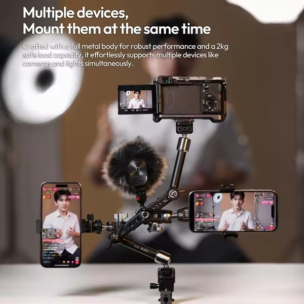 Ulanzi TA10 Magic Articulating Arm với lỗ vít 1/4