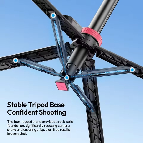 Ulanzi MT-44 B Chân máy kiêm gậy selfie có Bluetooth không dây dành cho điện thoại chính hãng