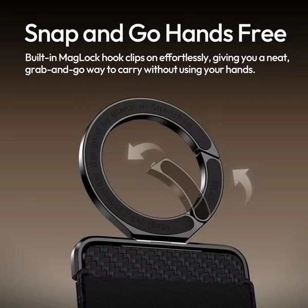 Ulanzi ML25 giá đỡ điện thoại từ tính tích hợp ngăn đựng thẻ chính hãng