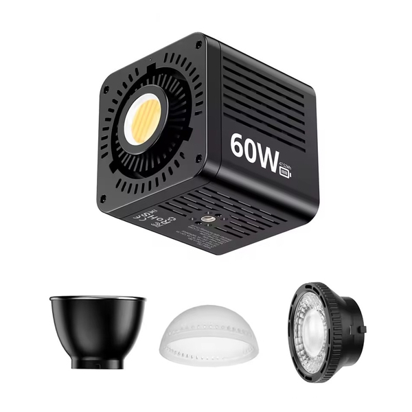 Ulanzi C60 60W Bi-Color Rechargeable COB Light tích hợp pin Handheld cầm tay cho Gimbal / Livestream / Studio chính hãng