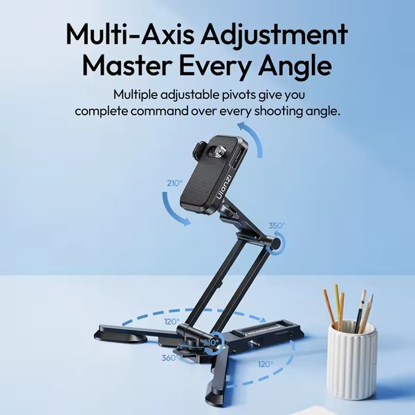 Ulanzi CO81 chân tripod mini gấp gọn cầm tay UKA sử dụng cho máy ảnh Action Cam