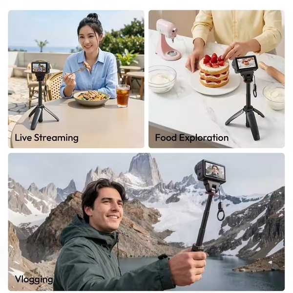 Chân máy mini từ tính Ulanzi MT99 dành cho camera hành động điều chỉnh 143 độ chính hãng