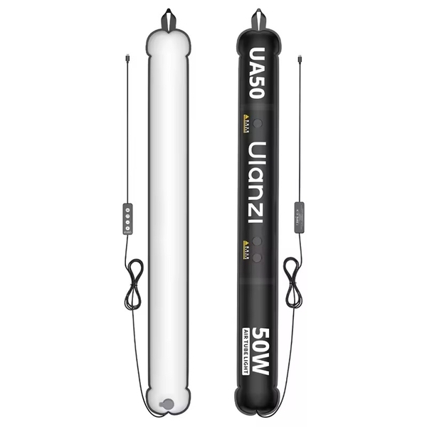 Đèn ống bơm hơi khí Ulanzi UA50 công suất 50W nhiệt độ màu 2700-6500K hỗ trợ từ tính tiện lợi chính hãng