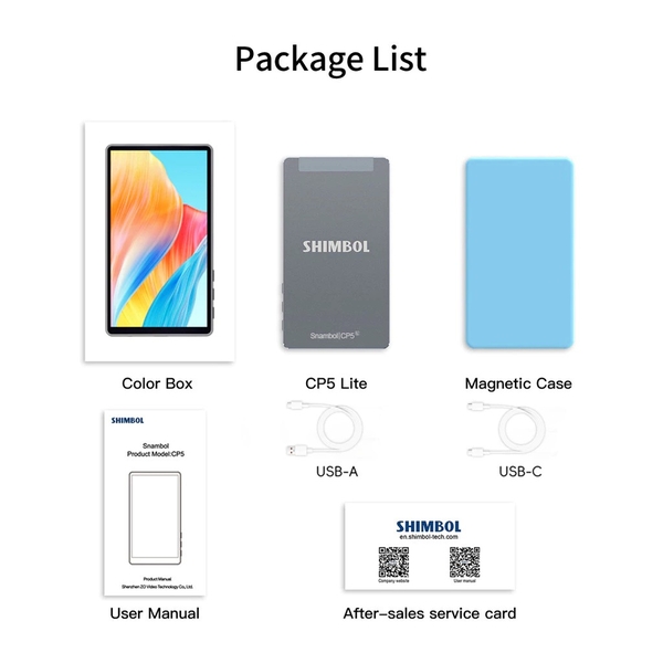 Shimbol CP5 Lite màn hình phụ livestream selfie cho điện thoại bản rút gọn chính hãng