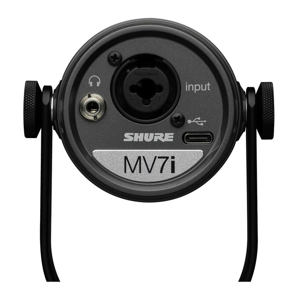 Shure MV7i Micro Condenser tích hợp Audio Interface Motiv App Gaming chính hãng