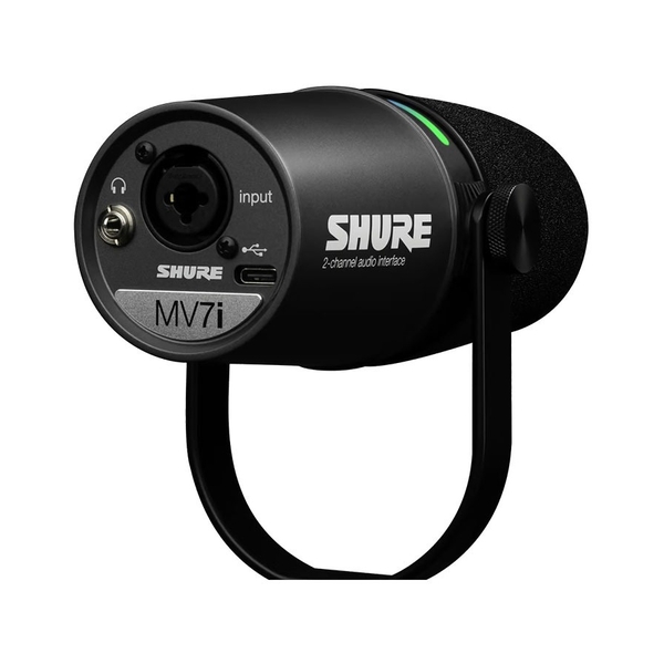 Shure MV7i Micro Condenser tích hợp Audio Interface Motiv App Gaming chính hãng