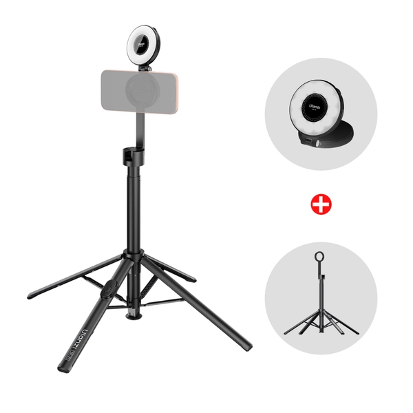 Chân máy kiêm gậy selfie từ tính Ulanzi SK21 cao 1.8m dành cho điện thoại di động hỗ trợ không dây Bluetooth
