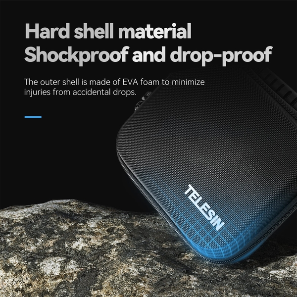 Túi đựng có quai Telesin Eva chống nước cho DJI Pocket 3 Combo Creator và phụ kiện chính hãng