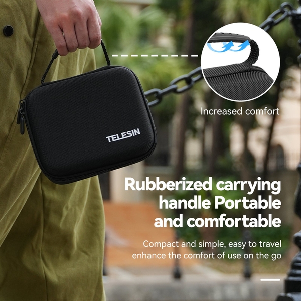 Túi đựng có quai Telesin Eva chống nước cho DJI Pocket 3 Combo Creator và phụ kiện chính hãng