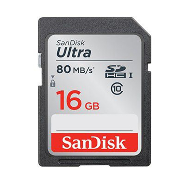 Thẻ nhớ lớn SD Sandisk 16GB chuẩn Class 10 - Cho máy ảnh