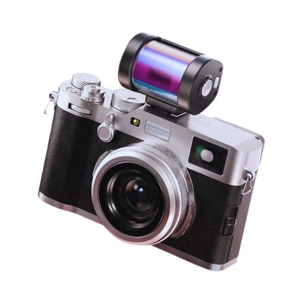 Đèn flash Ulanzi KL01 mini hỗ trợ kèm bộ lọc màu dành cho máy ảnh