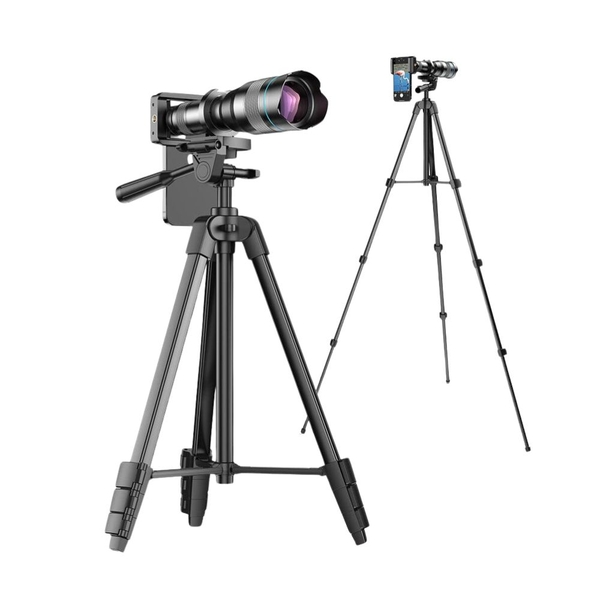 Lens Enhanced Apexel 60x New Kit kèm Tripod + Kẹp Grip 17mm chính hãng