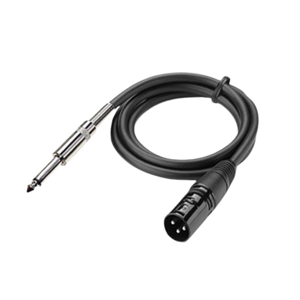 Cáp âm thanh Canon XLR3 đực ra 6.5mm (cáp XLR Male to 6.5) HLP002