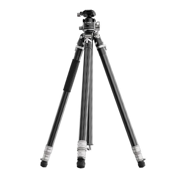 YC Onion Tako T23 Tripod carbon fiber chuyên nghiệp hỗ trợ tính năng thao tác nhanh, tải trọng 8kg chính hãng