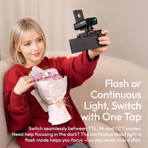 Ulanzi FT16 Đèn flash máy ảnh TTL tương thích với máy ảnh camera Sony