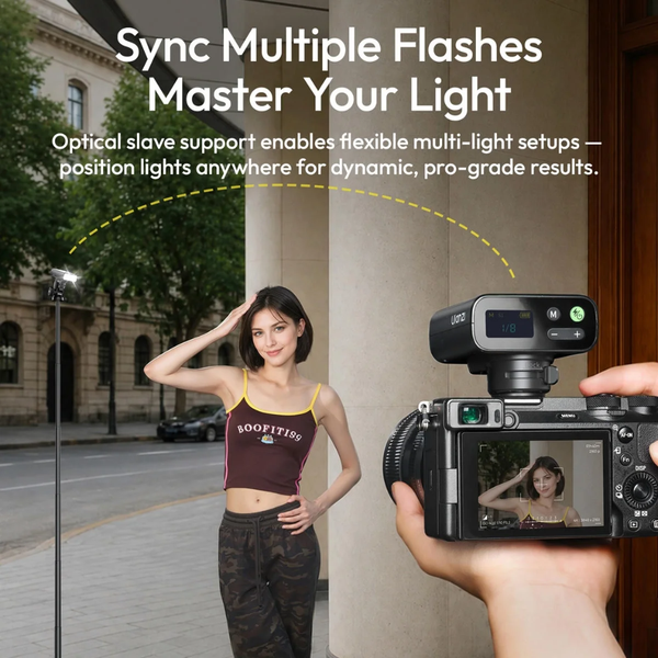 Ulanzi FT16 Đèn flash máy ảnh TTL tương thích với máy ảnh camera Sony