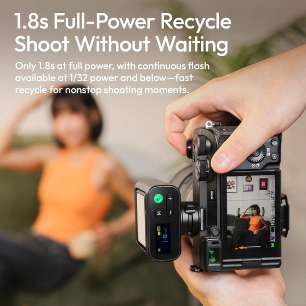 Ulanzi FT16 Đèn flash máy ảnh TTL tương thích với máy ảnh camera Sony