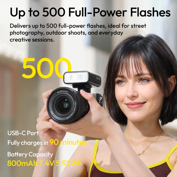 Ulanzi FT16 Đèn flash máy ảnh TTL tương thích với máy ảnh camera Sony