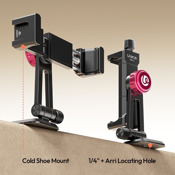 Ulanzi MA51 kẹp điện thoại tháo lắp nhanh chất hiệu hợp kim nhôm chính hãng