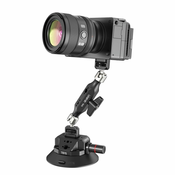 Ulanzi TB15 Bộ Suction Cup mount với khả năng tải lên đến 3KG gắn Aciton Camera / Điện thoại / Máy ảnh DSLR chính hãng