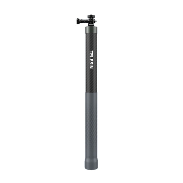 Gậy selfie tàn hình dành cho GoPro 13/12/11/10 Telesin GP-MNP-002 chất liệu carbon fiber, chiều dài lên tới 1m2