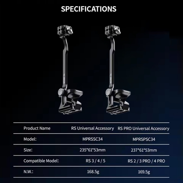 Bộ kit kết nối đa năng YC Onion dành cho gimbal RS MPRSSC34