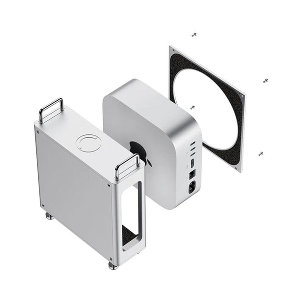 Case dành cho máy Mac Mini Ulanzi QT01 chất liệu hợp kim nhôm cao cấp chính hãng