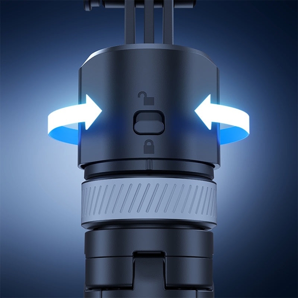 Ulanzi TT23 Quadpod Auto Open cao 163cm - Tích hợp Gimbal AI Tracking theo dõi chuyển động chính hãng