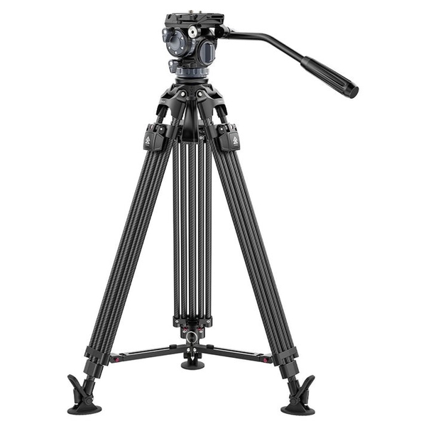 Bộ tripod chuyên nghiệp VideoFast Heavy Duty Tripod Ulanzi T046 chất liệu Carbon Fiber cao cấp chính hãng