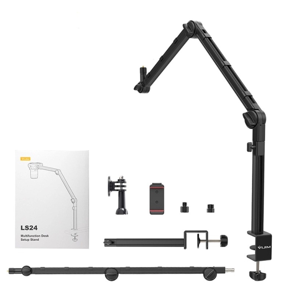 Tay ARM giá treo VIJIM LS24 Camera Mobile Đèn Led Boom Micro - Khả năng tải 2Kg