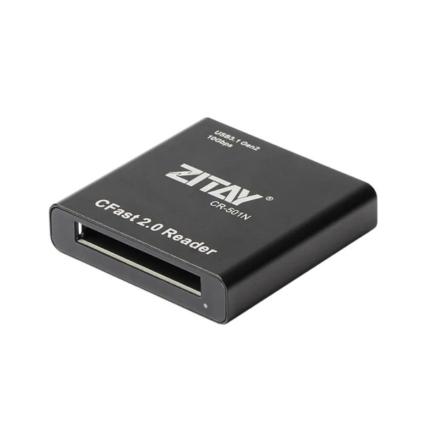 Zitay CR-501N bộ đầu đọc thẻ nhớ CFAST 2.0 to SSD Card Reader tốc độ cao USB 3.1 gen 2 chính hãng
