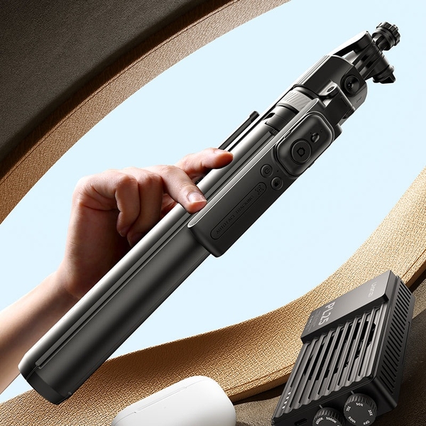Ulanzi TT23 Quadpod Auto Open cao 163cm - Tích hợp Gimbal AI Tracking theo dõi chuyển động chính hãng