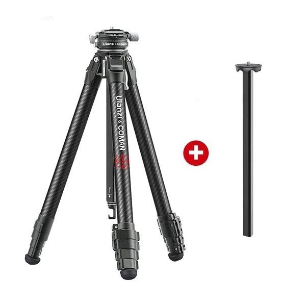 Ulanzi Coman Zero Y Travel Tripod - Chân máy ảnh cao cấp carbon siêu nhẹ