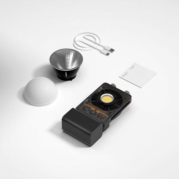 Đèn Cinepeer CX100 công suất 100W pin tích hợp 4500mAh chính hãng