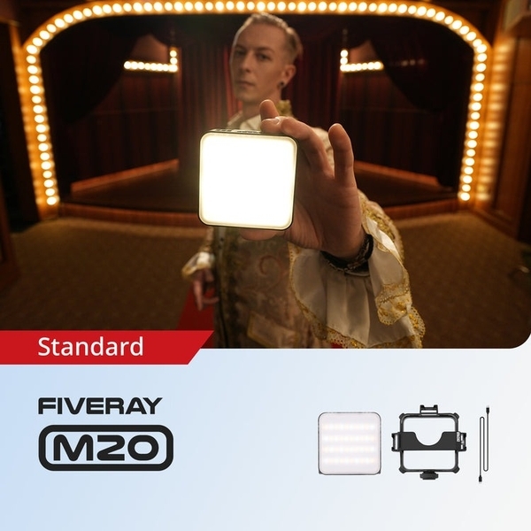 Đèn Fiveray M20C công suất 20W RGB pin tích hợp 4500mAh