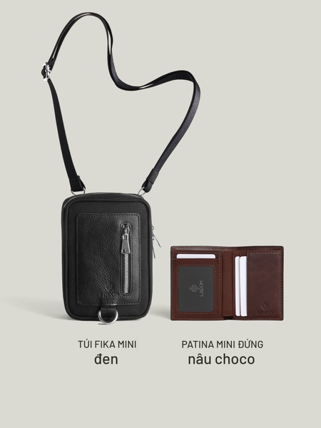 Túi Fika + Patina Mini Đứng