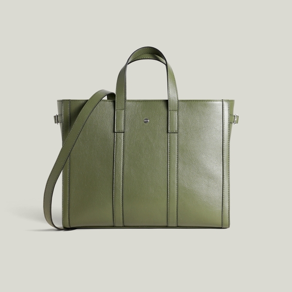 City Cabas L - Leather Large Tote Bag