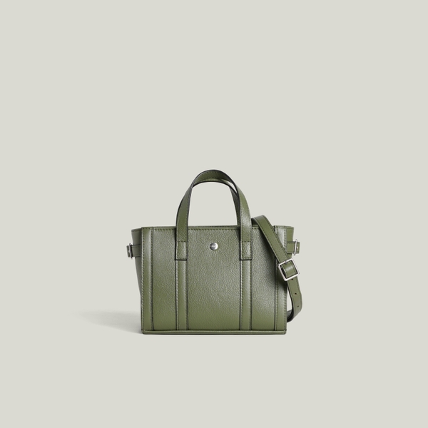 City Cabas S - Leather Small Tote Bag