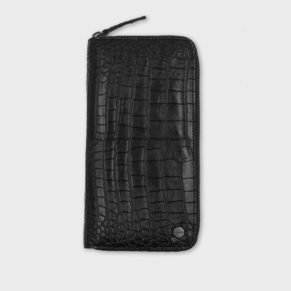 ZIPPY LONG WALLET - CROCODILE