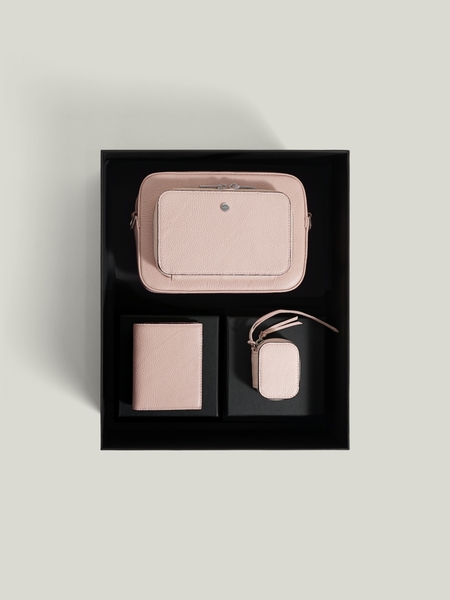 Combo - Túi - Ví - Charm Pink