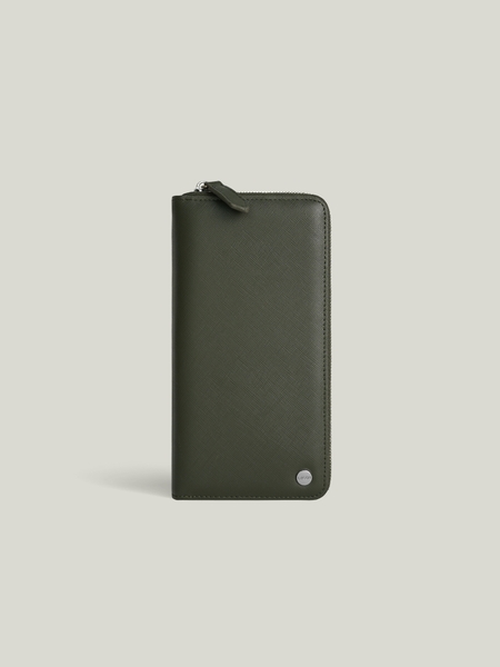 Forest Zippy Clutch